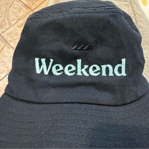 American Needle Unisex Black Weekend Washed Bucket Hat